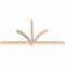 Ekena Millwork Redmond Smooth Timber Gable Bracket, Douglas Fir, 108"W x 58"H x 3 1/2"D x 3 1/2"F, 13/12 Pitch GBW108X58X0404RED00SDF - alternate 2